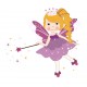 sticker fee deco fille