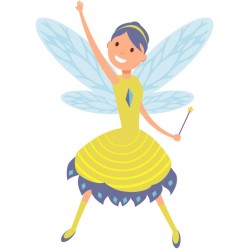 sticker mural deco fee