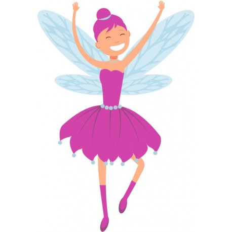 sticker mural deco fee chambre