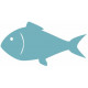 Sticker Poisson deco pas cher