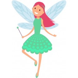 stickers muraux deco fee