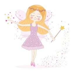 stickers muraux fee deco chambre fille