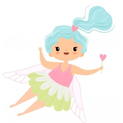 stickers muraux fee decoration