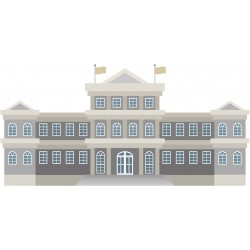 autocollant mural maison poupee geant