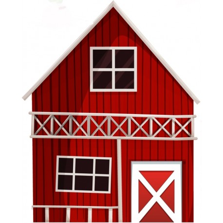 autocollant arbre orange