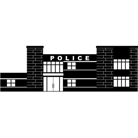 autocollant maison poupee rouge