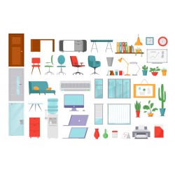 sticker barriere maison poupee