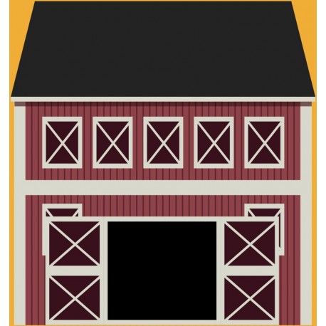 autocollants maison de poupee chambre fille