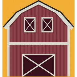 autocollants maison de poupee deco