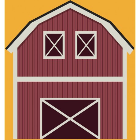 autocollants maison de poupee deco