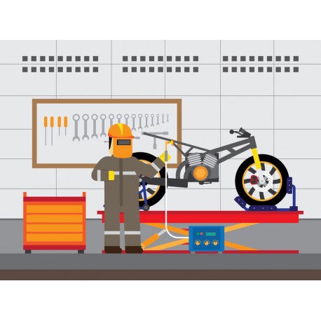 autocollant maison poupee bleu clair