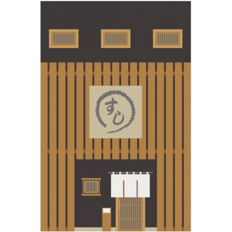 sticker maison poupee chambre fille