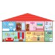 sticker mural maison poupee pas cher