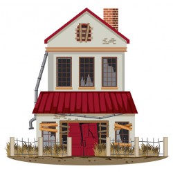 stickers maison poupee voiture