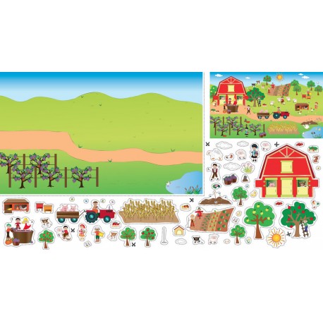 stickers muraux maison poupee drugstore