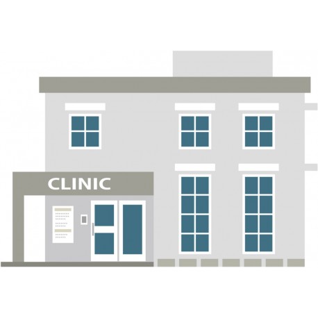 stickers muraux maison poupee noir et blanc