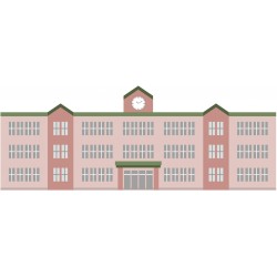 stickers muraux maison poupee feu