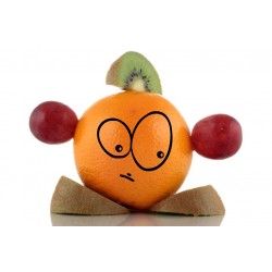 autocollant fruit rigolo cornichon