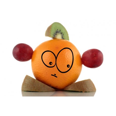 autocollant fruit rigolo cornichon