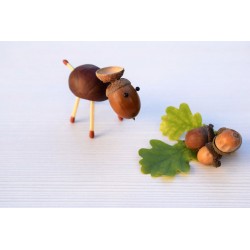 autocollant mural fruit rigolo animal