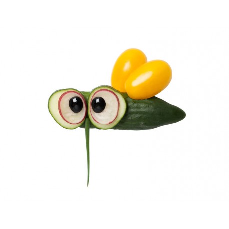 sticker fruit rigolo citrouille