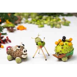 sticker fruit rigolo couleurs