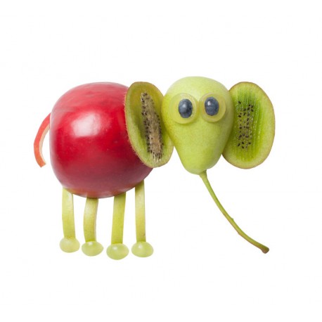 sticker fruit pomme jaune