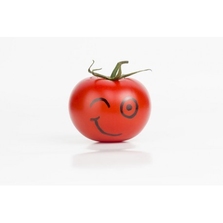 sticker fruit rigolo pomme moustache