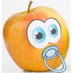 sticker fruit rigolo sourire