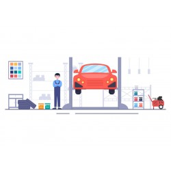 stickers garage chambre garcon