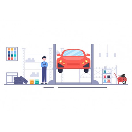 stickers garage chambre garcon