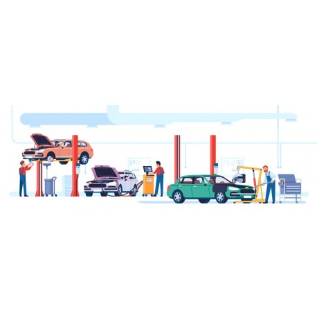 stickers garage deco