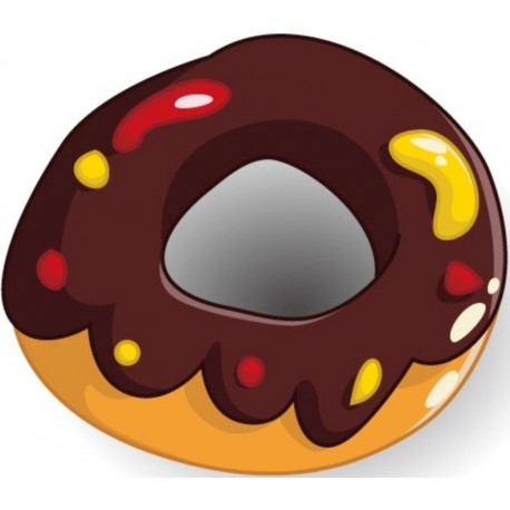 sticker gateau fleur deco