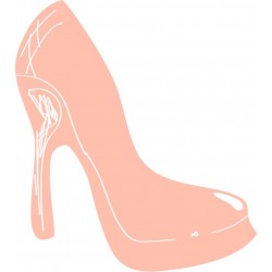 autocollant chaussure femme