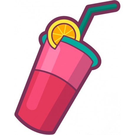 autocollant chaussure talon rose clair