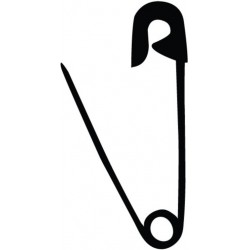 autocollant collier perle rose