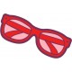 autocollants lunette soleil