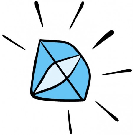 sticker mural de a coudre