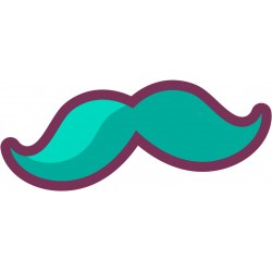 sticker mural miroir