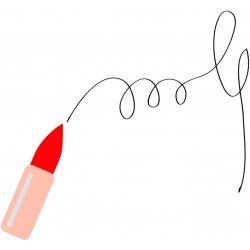 stickers poudre maquillage