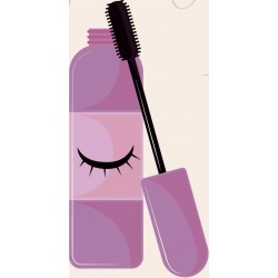 stickers lingette bleu