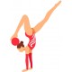 autocollant gymnastique