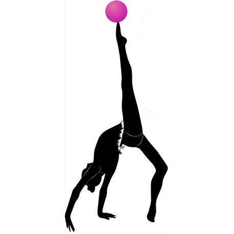 autocollants gym geant