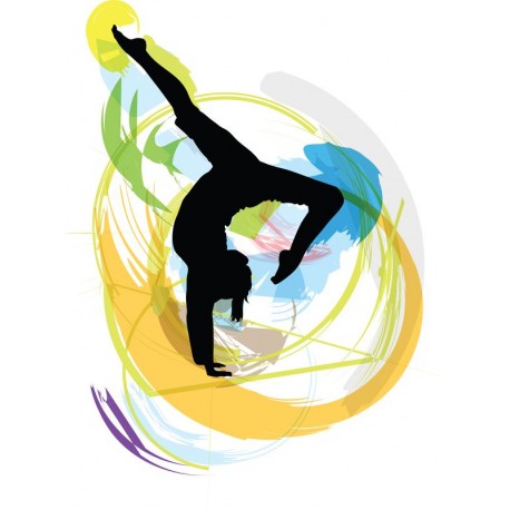 autocollants gymnastique