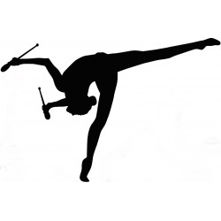 autocollants gymnastique artistique