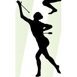 autocollants muraux gymnastique decoration