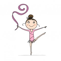 sticker gymnastique chambre
