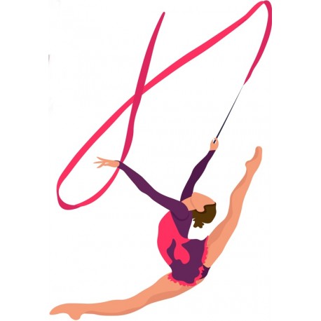 sticker gymnastique deco chambre