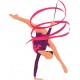 sticker gymnastique rose