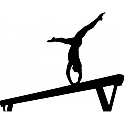 sticker gymnastique ruban